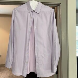 Banana Republic dress shirt. Large. Purple. Excellent condition.